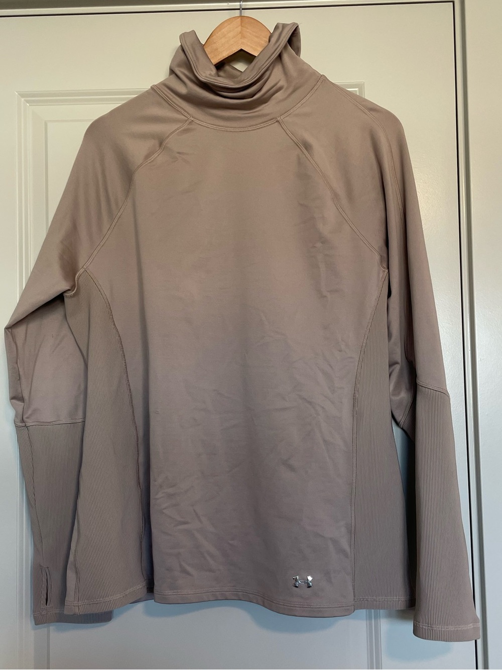 Under Armour Women’s Taupe Turtleneck Performance Top